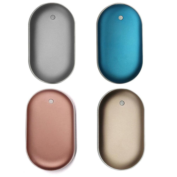 Warmteparadijs™ Oplaadbare handwarmer met powerbank van 5200 mAh