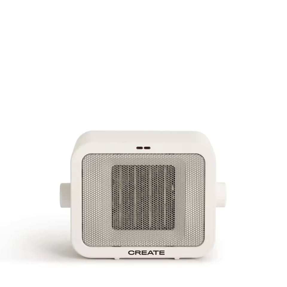 Warmteparadijs™ Keramische ventilatorkachel 1500W met oververhittingsbeveiliging