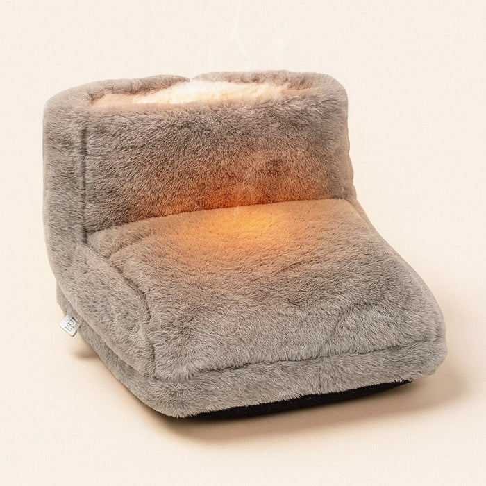Warmteparadijs™ Elektrische voetenwarmer met USB en zacht fleece, 3 standen