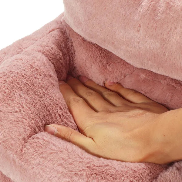 Warmteparadijs™ Elektrische voetenwarmer met USB en zacht fleece, 3 standen