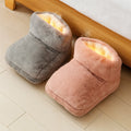 Warmteparadijs™ Elektrische voetenwarmer met USB en zacht fleece, 3 standen