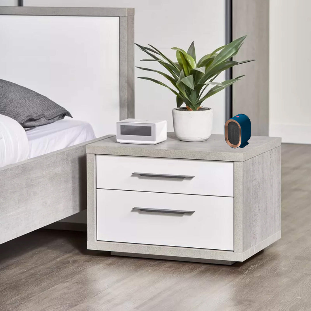 Warmteparadijs™ Keramische ventilatorkachel met twee standen, stil onder 36 dB