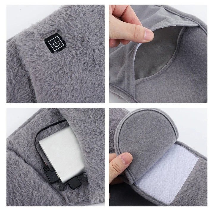 Warmteparadijs™ USB-warmteriem voor buik en handen met drie standen