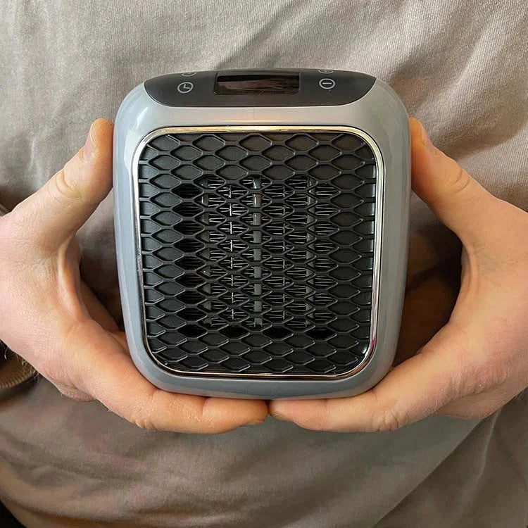 Warmteparadijs™ Compacte elektrische kachel 800 W met timer