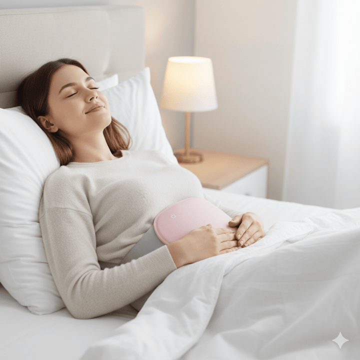 Warmteparadijs™ Oplaadbaar warmtekussen voor je buik met vibratie