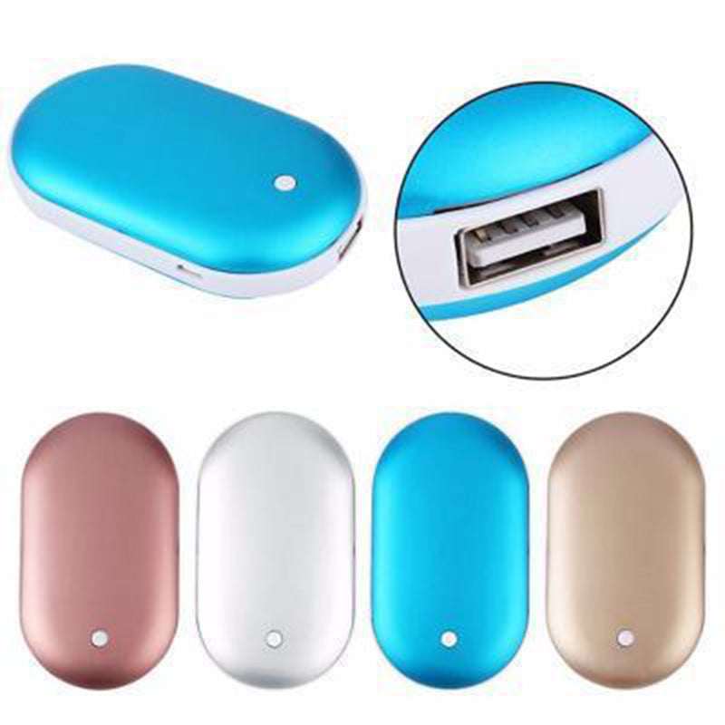 Warmteparadijs™ Oplaadbare handwarmer met powerbank van 5200 mAh