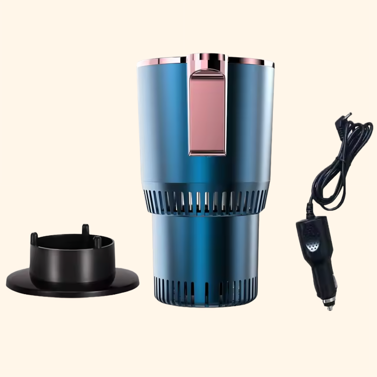 Warmteparadijs™ Bekerhouder die je drankje verwarmt én koelt met één druk op de knop