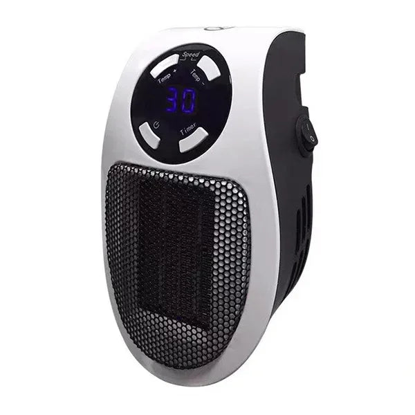 Warmteparadijs™ Draagbare kachel met afstandsbediening, ledscherm en timer