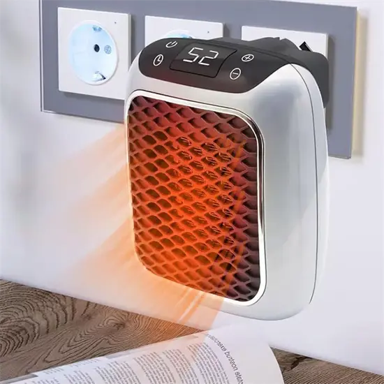 Warmteparadijs™ Compacte keramische kachel 800 W met timer, tot 32,5 m²