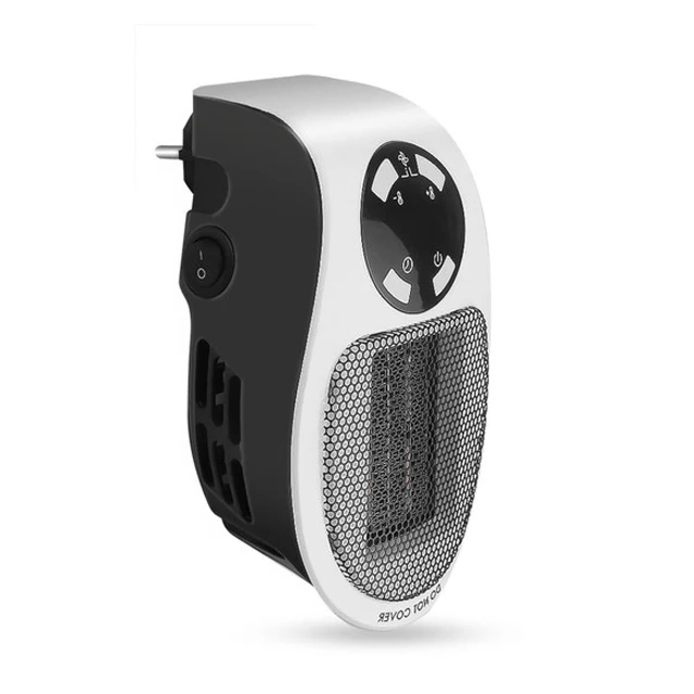 Warmteparadijs™ Stille minikachel met afstandsbediening, thermostaat en timer