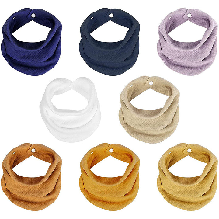 Warmteparadijs™ Zachte katoenen nekwarmer met drukknopen voor een goede pasvorm