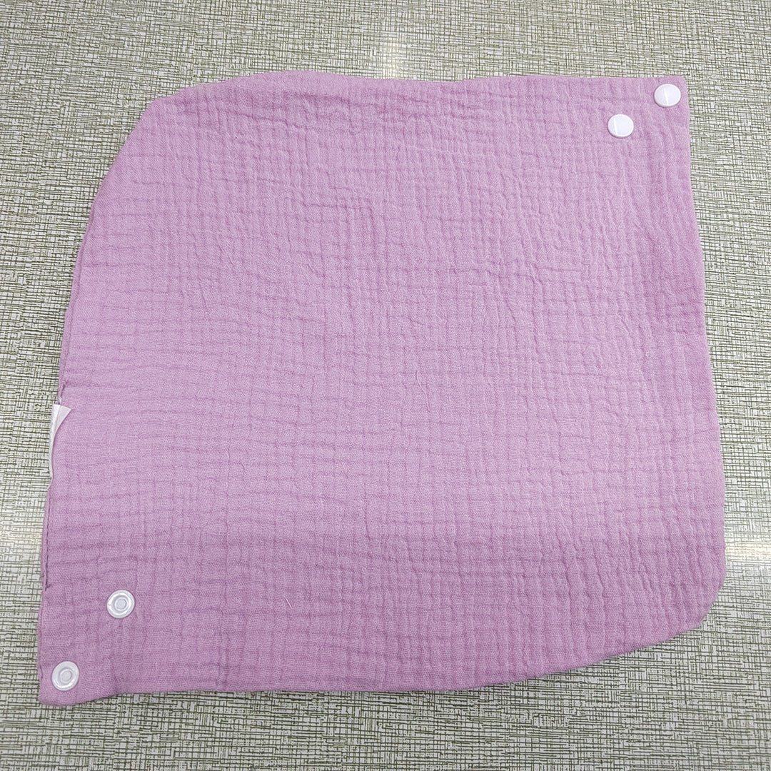 Warmteparadijs™ Zachte katoenen nekwarmer met drukknopen voor een goede pasvorm