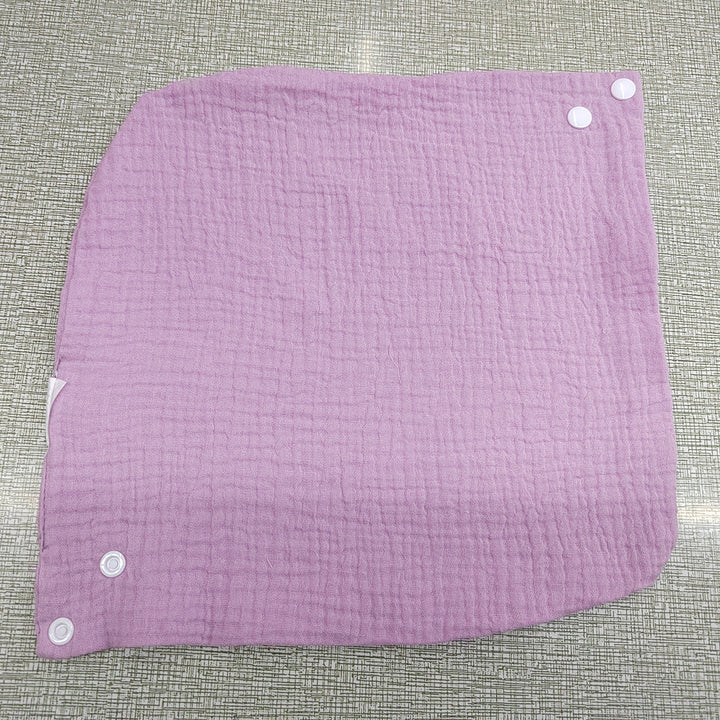 Warmteparadijs™ Zachte katoenen nekwarmer met drukknopen voor een goede pasvorm