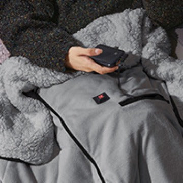 Warmteparadijs™ Verwarmde knuffeldeken voor vrouwen met capuchon