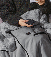 Warmteparadijs™ Verwarmde knuffeldeken voor vrouwen met capuchon