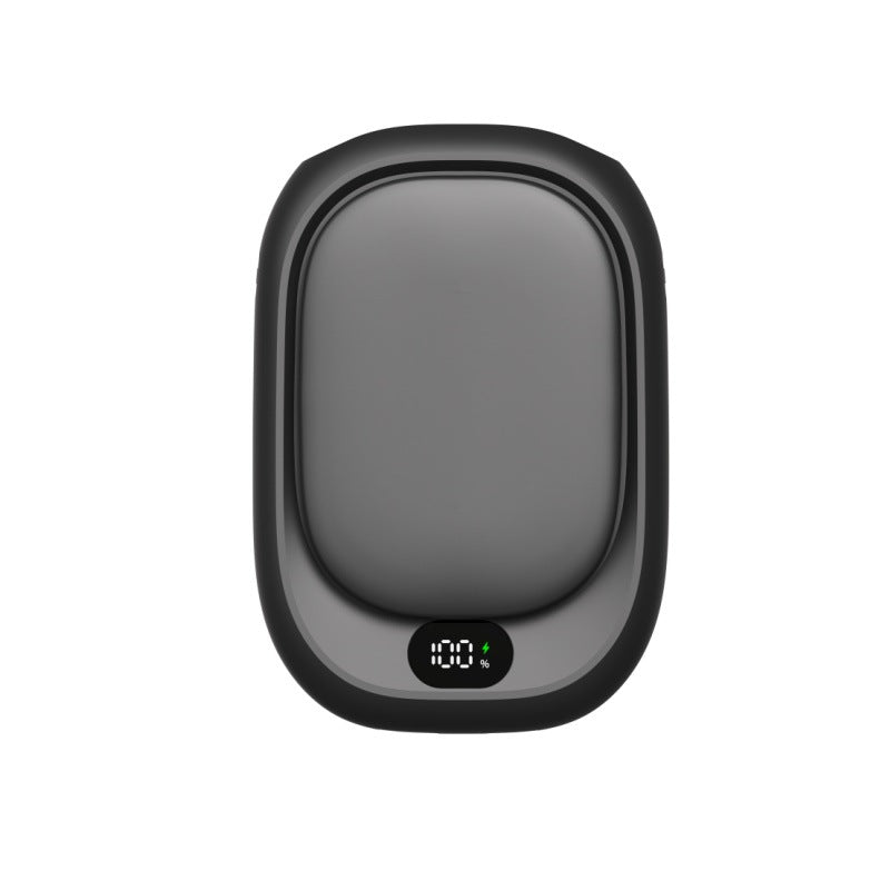 Warmteparadijs™ Oplaadbare handwarmer en powerbank met led-display