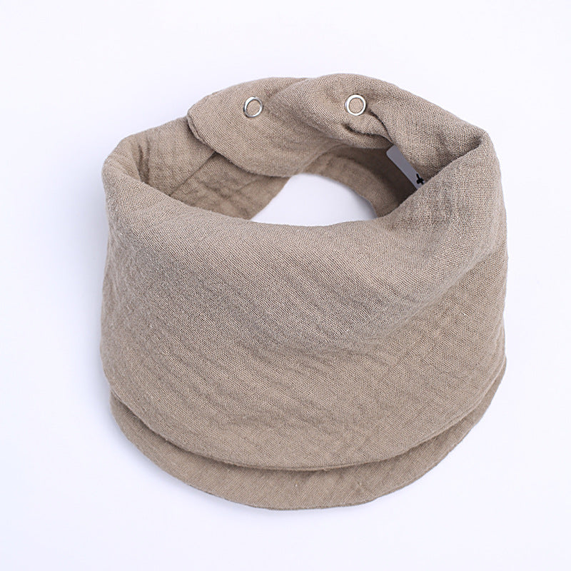 Warmteparadijs™ Zachte katoenen nekwarmer met drukknopen voor een goede pasvorm
