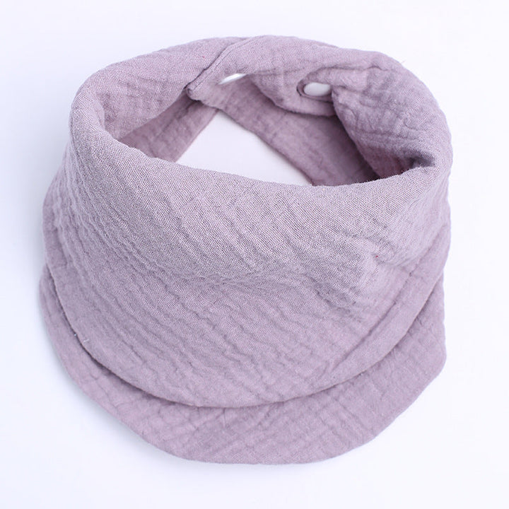 Warmteparadijs™ Zachte katoenen nekwarmer met drukknopen voor een goede pasvorm