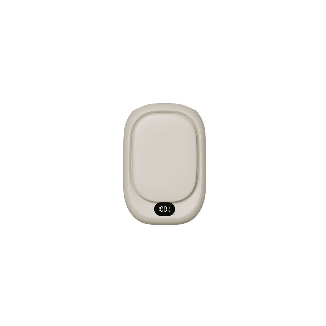 Warmteparadijs™ Oplaadbare handwarmer en powerbank met led-display