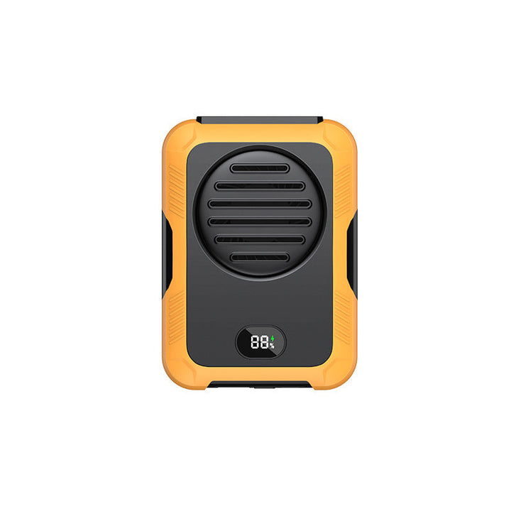 Warmteparadijs™ Draagbaar mini-kacheltje met lcd-scherm en stil