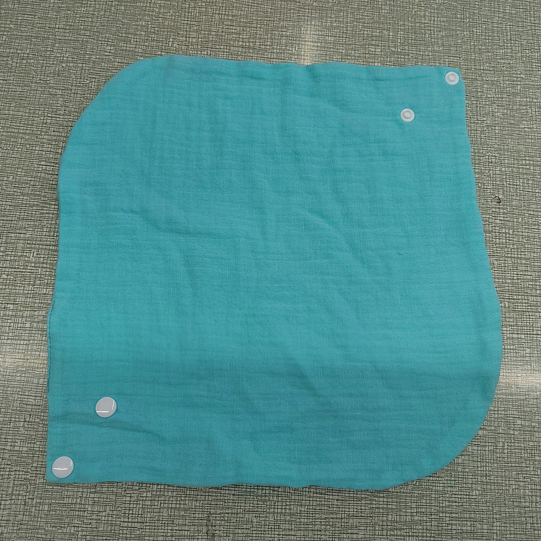 Warmteparadijs™ Zachte katoenen nekwarmer met drukknopen voor een goede pasvorm
