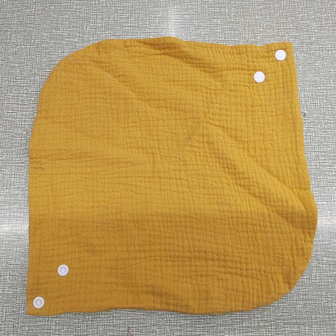 Warmteparadijs™ Zachte katoenen nekwarmer met drukknopen voor een goede pasvorm