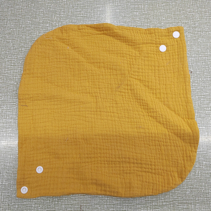 Warmteparadijs™ Zachte katoenen nekwarmer met drukknopen voor een goede pasvorm