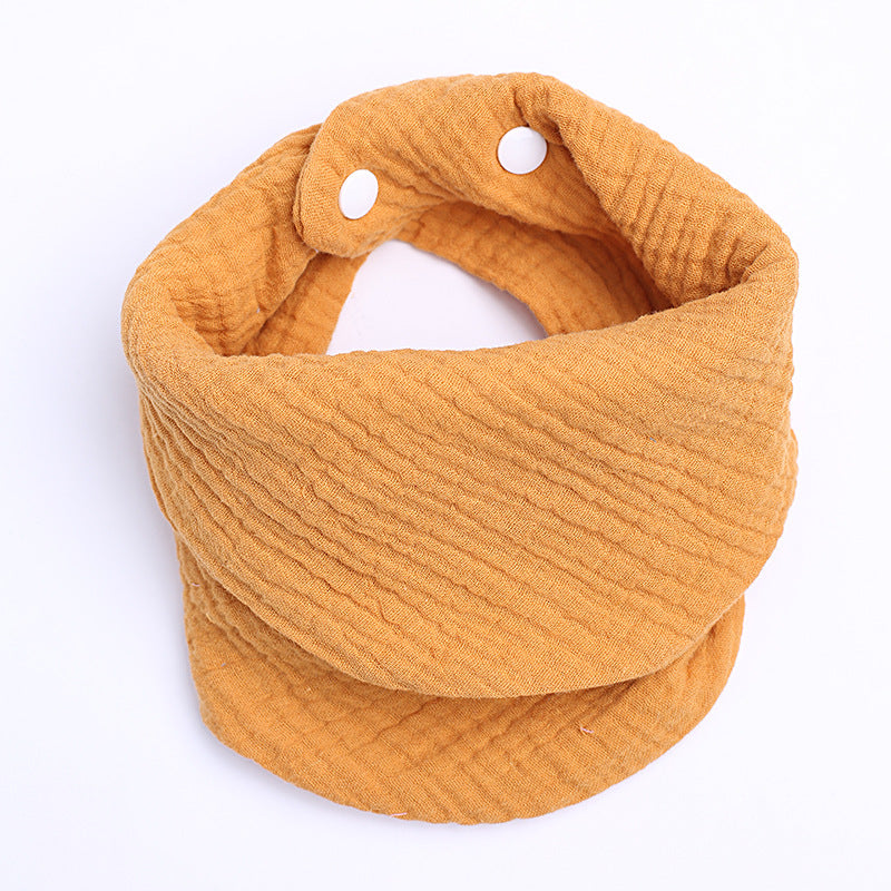 Warmteparadijs™ Zachte katoenen nekwarmer met drukknopen voor een goede pasvorm