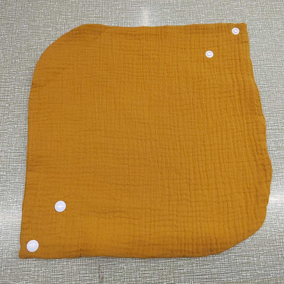 Warmteparadijs™ Zachte katoenen nekwarmer met drukknopen voor een goede pasvorm