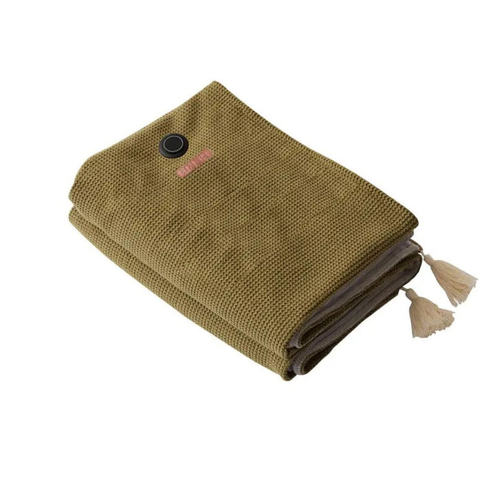 Warmteparadijs™ USB-warmteplaid van wafelfleece met drie standen