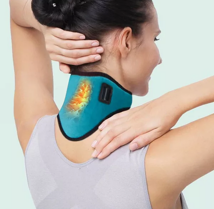 Warmteparadijs™ Warmtekussen voor nek en schouders van zachte pluche
