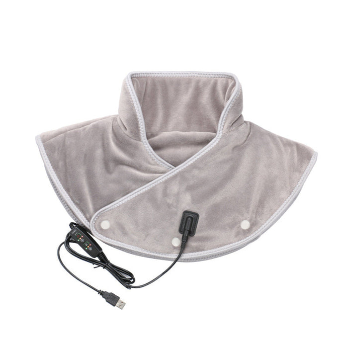 Warmteparadijs™ Warmtekussen voor nek en schouders met massage via USB