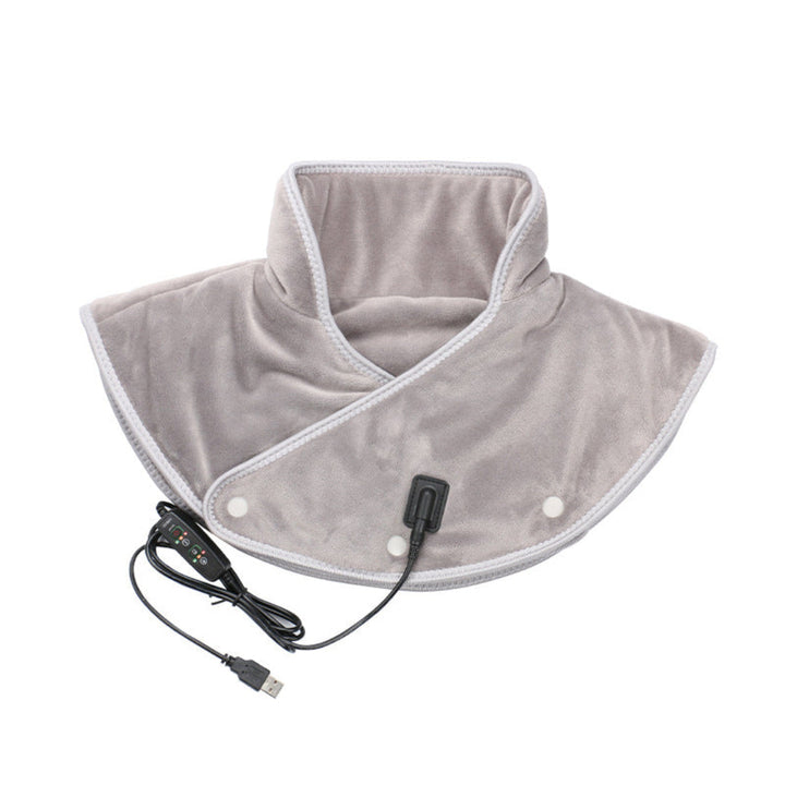 Warmteparadijs™ Warmtekussen voor nek en schouders met massage via USB