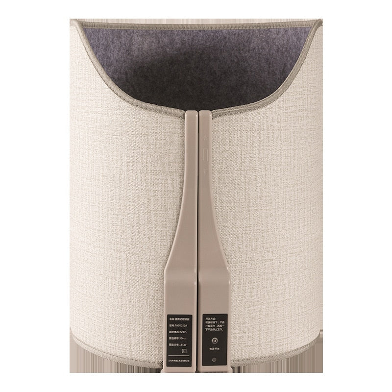 Warmteparadijs™ Elektrische beenwarmer onder je bureau met timer