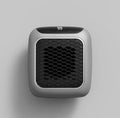 Warmteparadijs™ Mini wandventilatorkachel 800 W met led-display