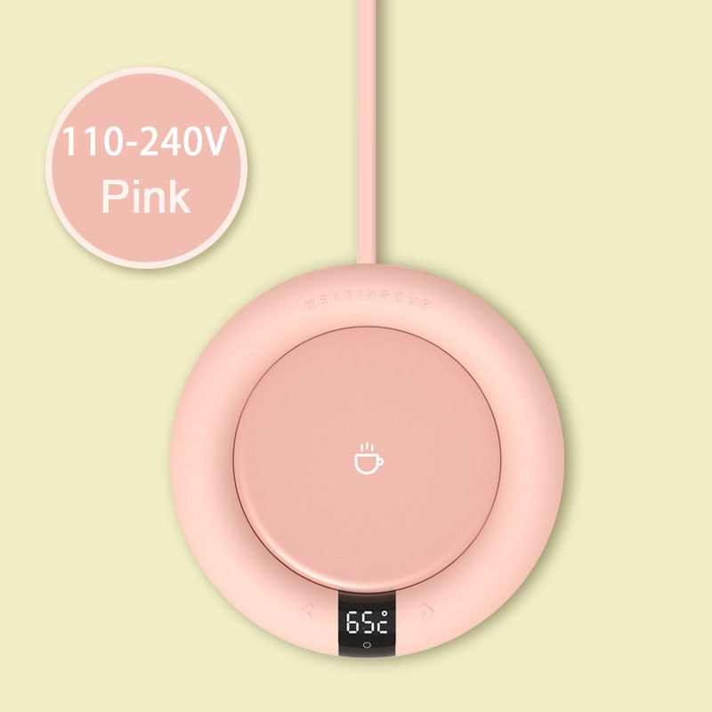 Warmteparadijs™ Schattige bekerwarmer in pastel die je koffie en thee zacht warm houdt