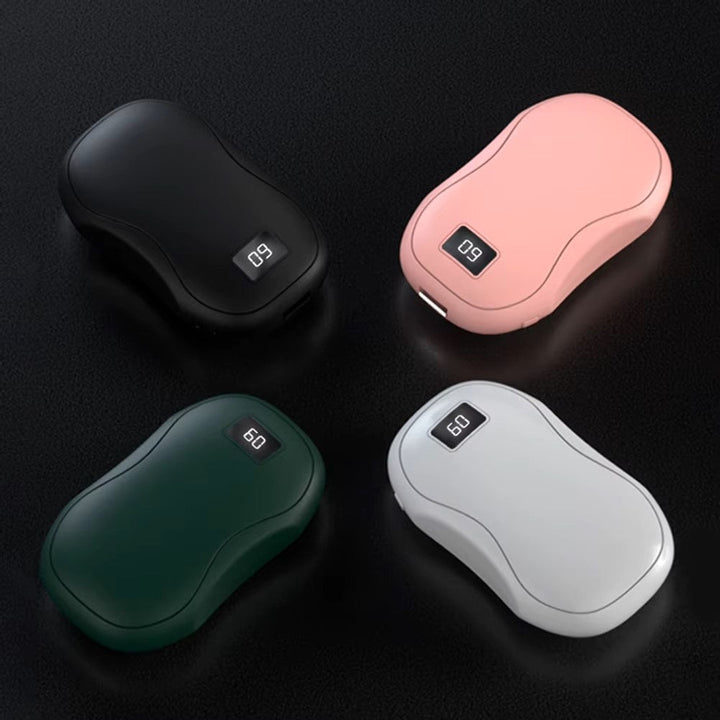 Warmteparadijs™ Handwarmer en powerbank 3500 mAh met digitaal display