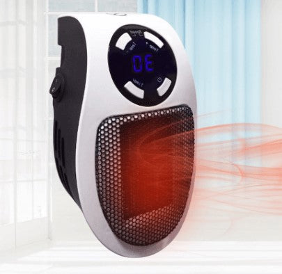 Warmteparadijs™ Stille draagbare kachel met temperatuurdisplay