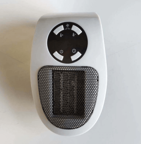 Warmteparadijs™ Stille draagbare kachel met temperatuurdisplay