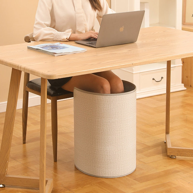 Warmteparadijs™ Elektrische beenwarmer onder je bureau met timer
