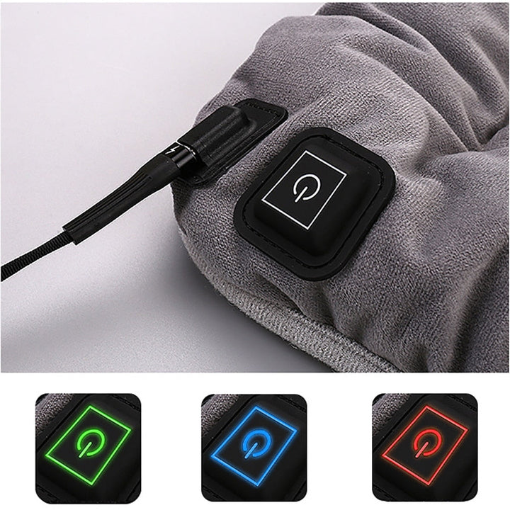 Warmteparadijs™ USB-C-verwarmd zitkussen met drie warmtestanden