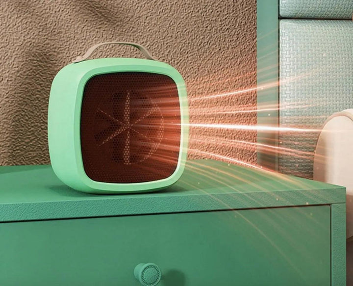 Warmteparadijs™ Compacte mini-kachel in modern design voor elke kamer