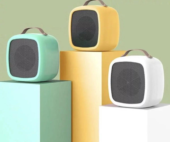 Warmteparadijs™ Compacte mini-kachel in modern design voor elke kamer