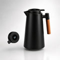 Warmteparadijs™ Thermoskan 1 liter met temperatuurdisplay in de dop en lekvrije tuit