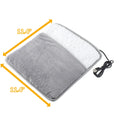 Warmteparadijs™ USB-voetenwarmer van zachte flanel met 40 °C warmte
