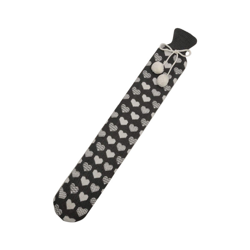 Kruik 2 liter met zachte fleece hoes en buikband