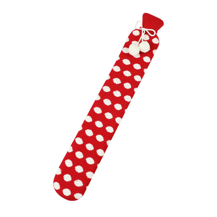 Kruik 2 liter met zachte fleece hoes en buikband