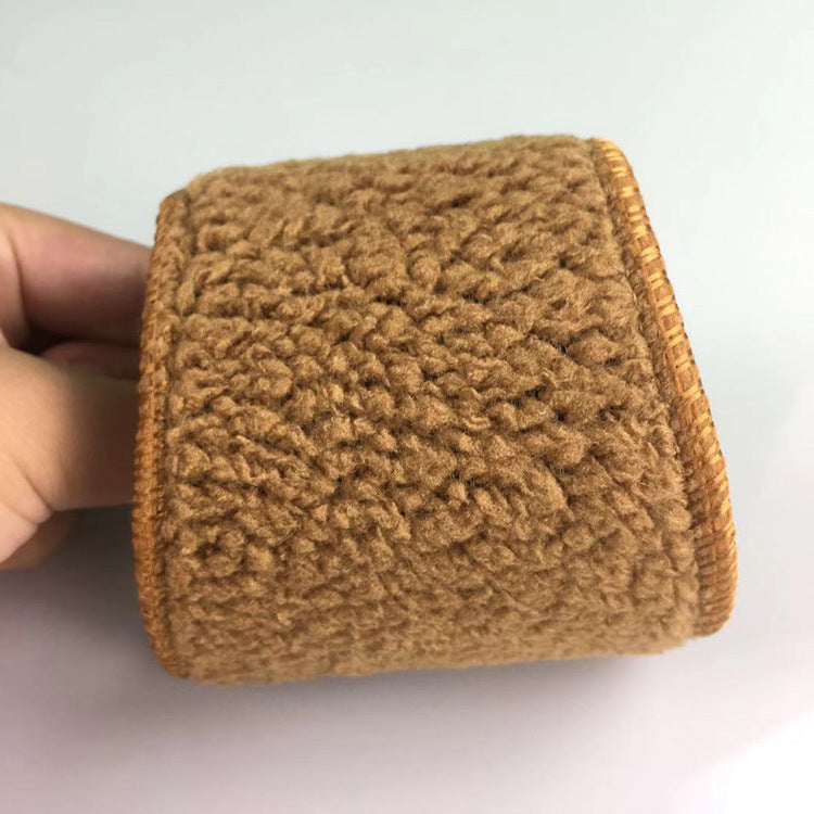 Rode pluche inlegzolen