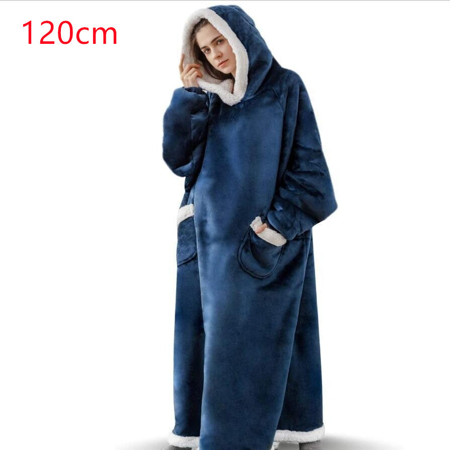 Hoodie deken oversized met zak, zacht en extra warm