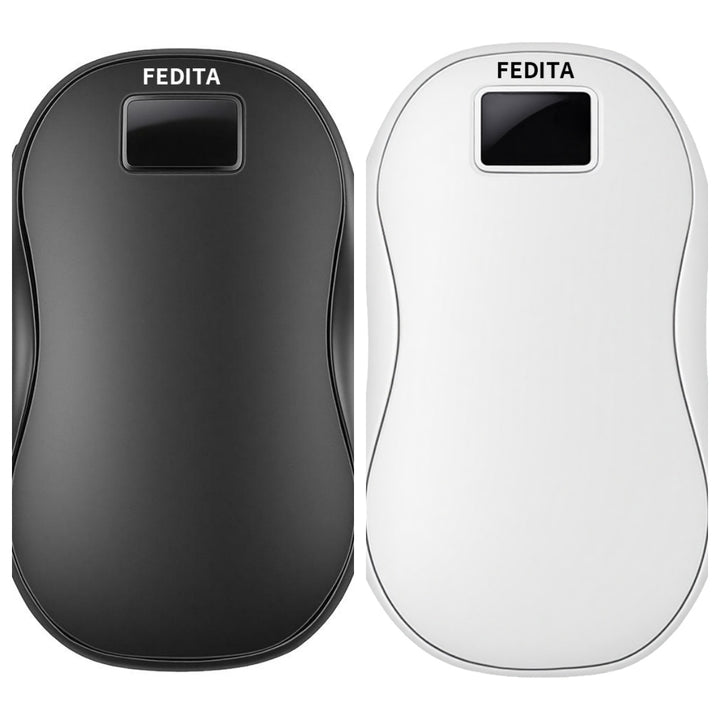 Oplaadbare handwarmer met digitaal display, dubbelzijdig warm